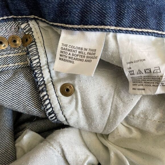 rare RIFF ST⭐️R . Rolling Stones jeans size 29/32 - Picture 13 of 15